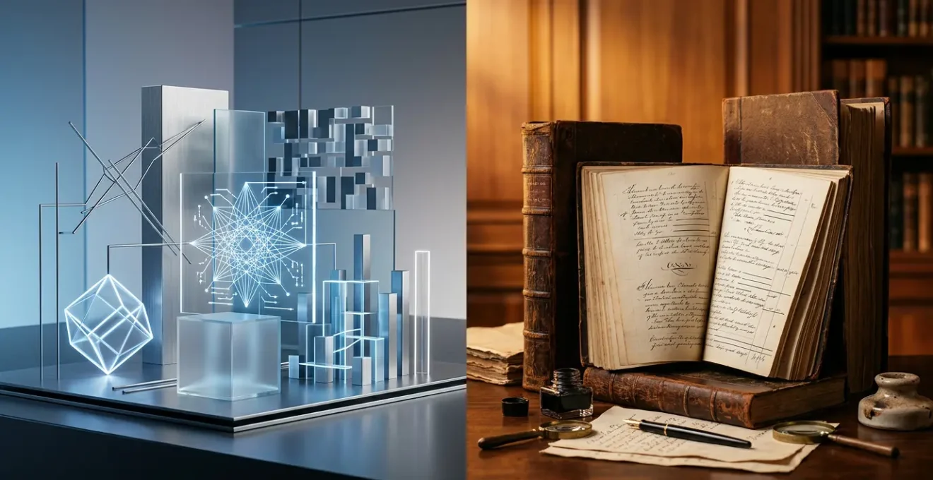 Confronto visivo tra gestione automatizzata e consulenza finanziaria tradizionale con focus sui costi