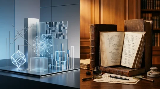 Confronto visivo tra gestione automatizzata e consulenza finanziaria tradizionale con focus sui costi