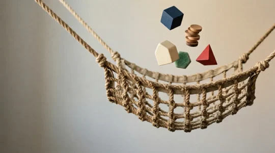 Rappresentazione simbolica del fondo di emergenza e della sicurezza finanziaria in caso di perdita del lavoro