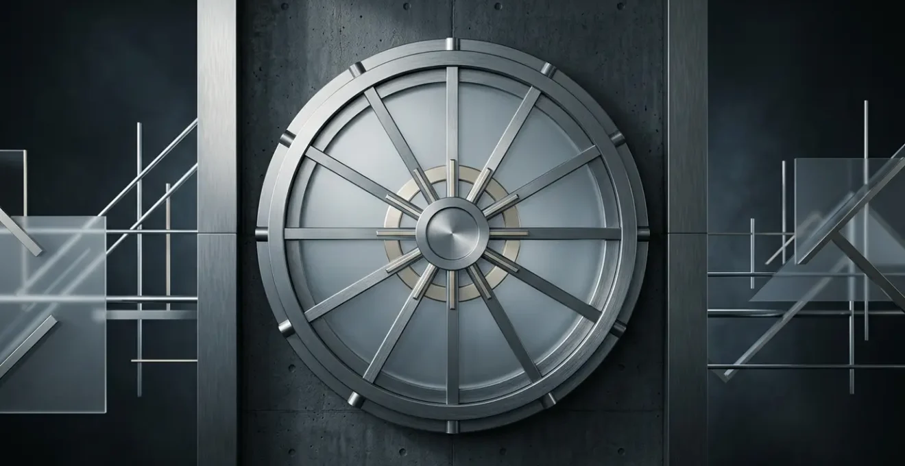 Concetto di protezione finanziaria e stabilità patrimoniale durante instabilità dei mercati