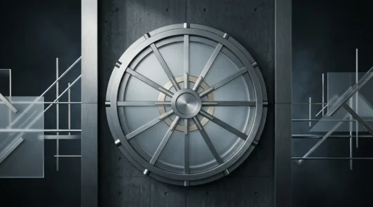 Concetto di protezione finanziaria e stabilità patrimoniale durante instabilità dei mercati