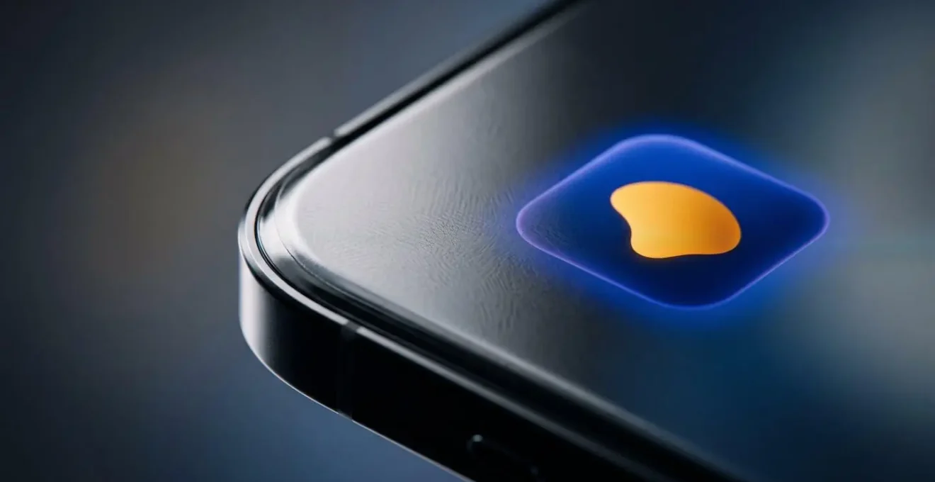 Dettaglio macro di uno schermo di smartphone con notifica di sicurezza bancaria evidenziata da luce naturale